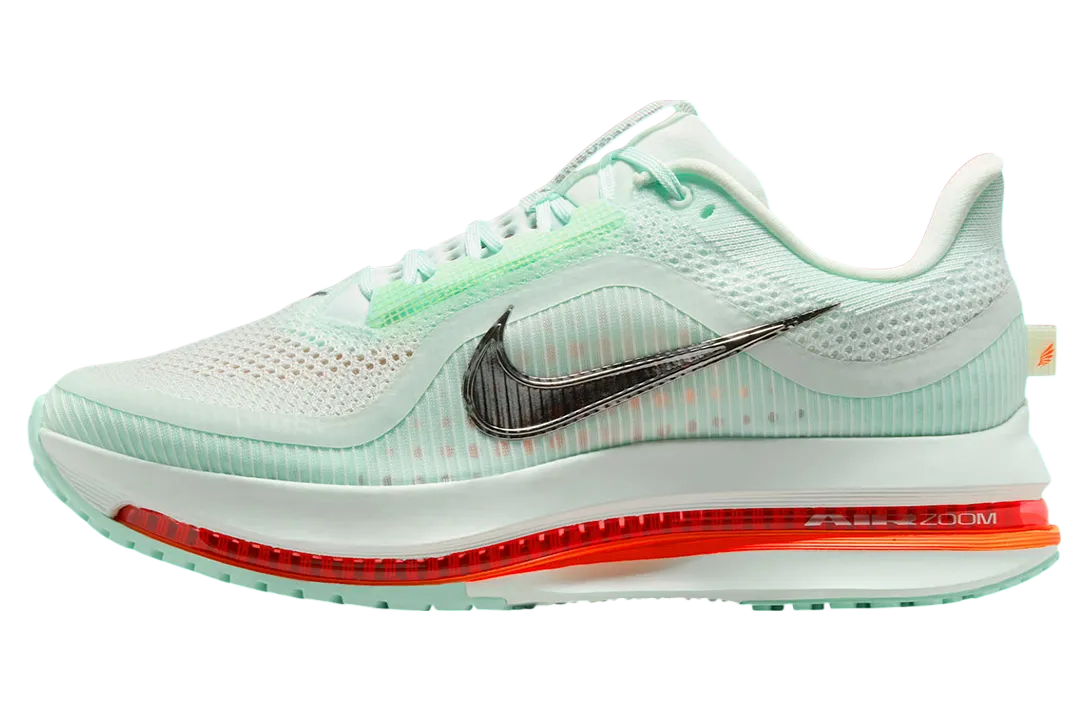 nike pegasus premium barely green bright crimson