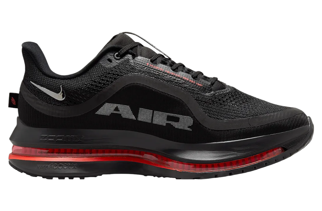nike pegasus premium black bright crimson 1