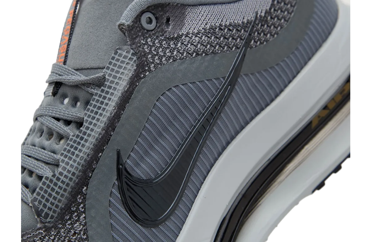 nike pegasus premium cool grey safety orange 0