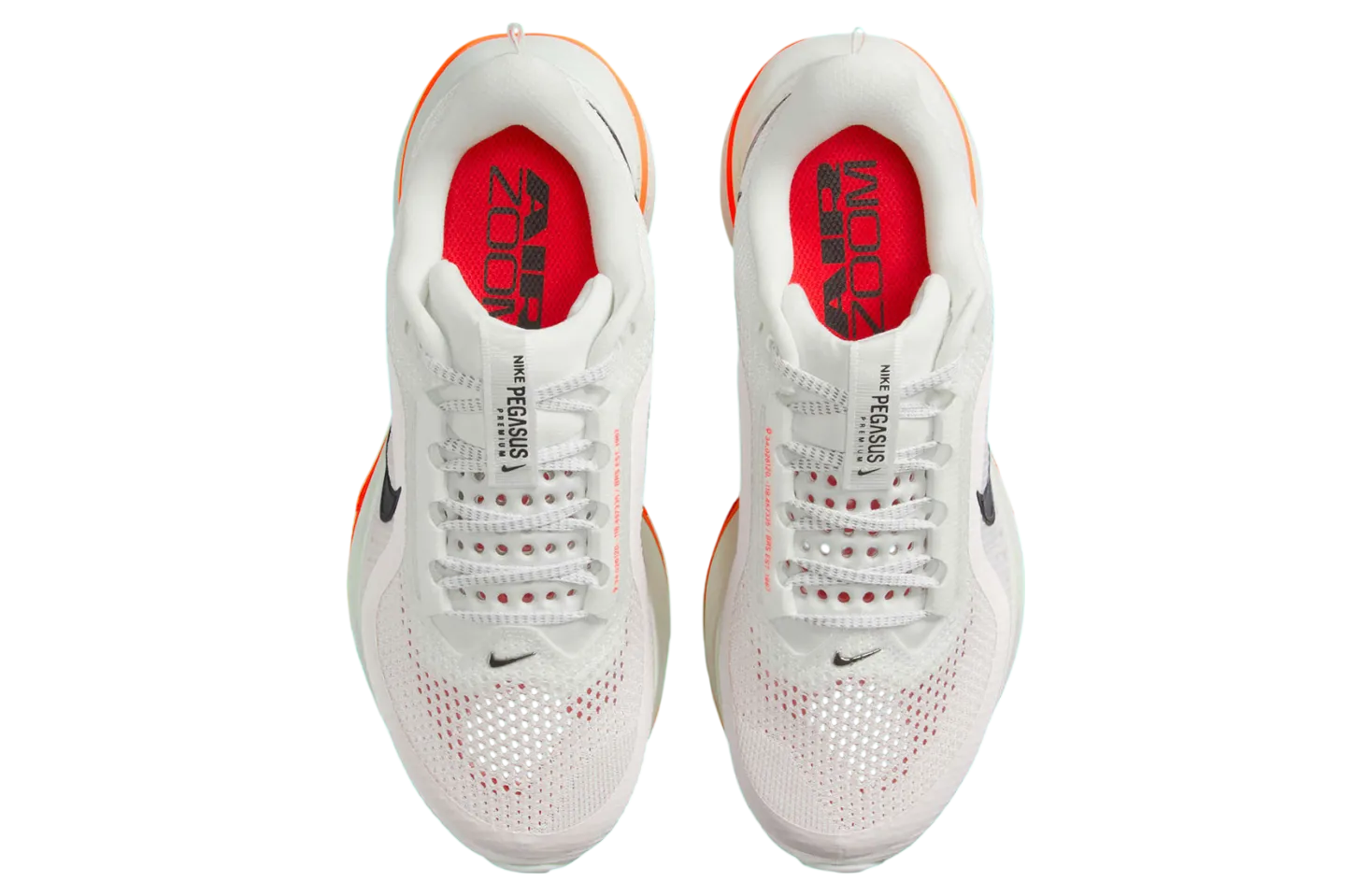 nike pegasus premium summit white bright crimson 1
