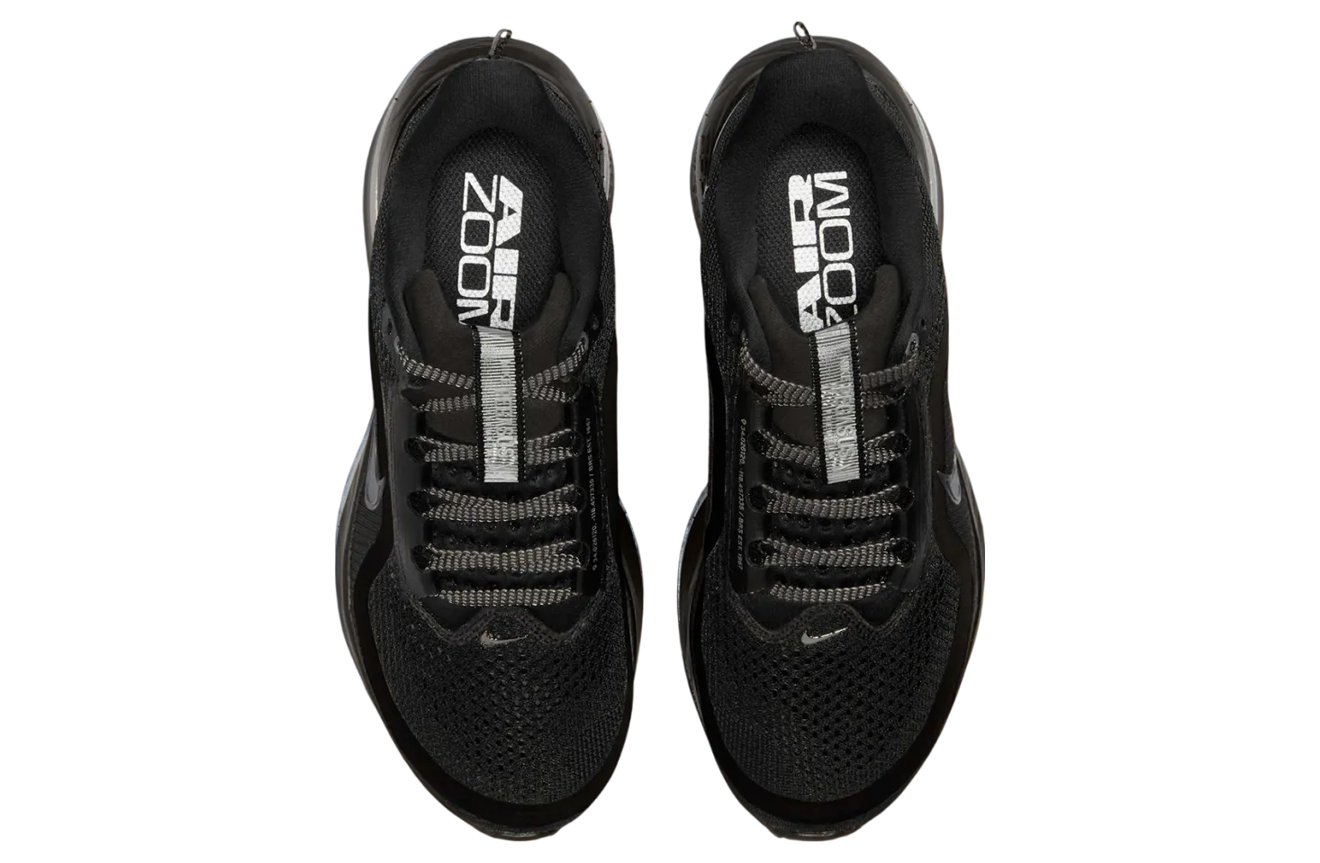 nike pegasus premium wmns black metallic silver 1