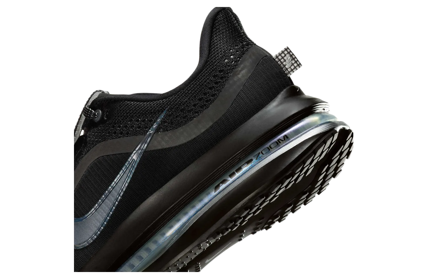 nike pegasus premium wmns black metallic silver 5
