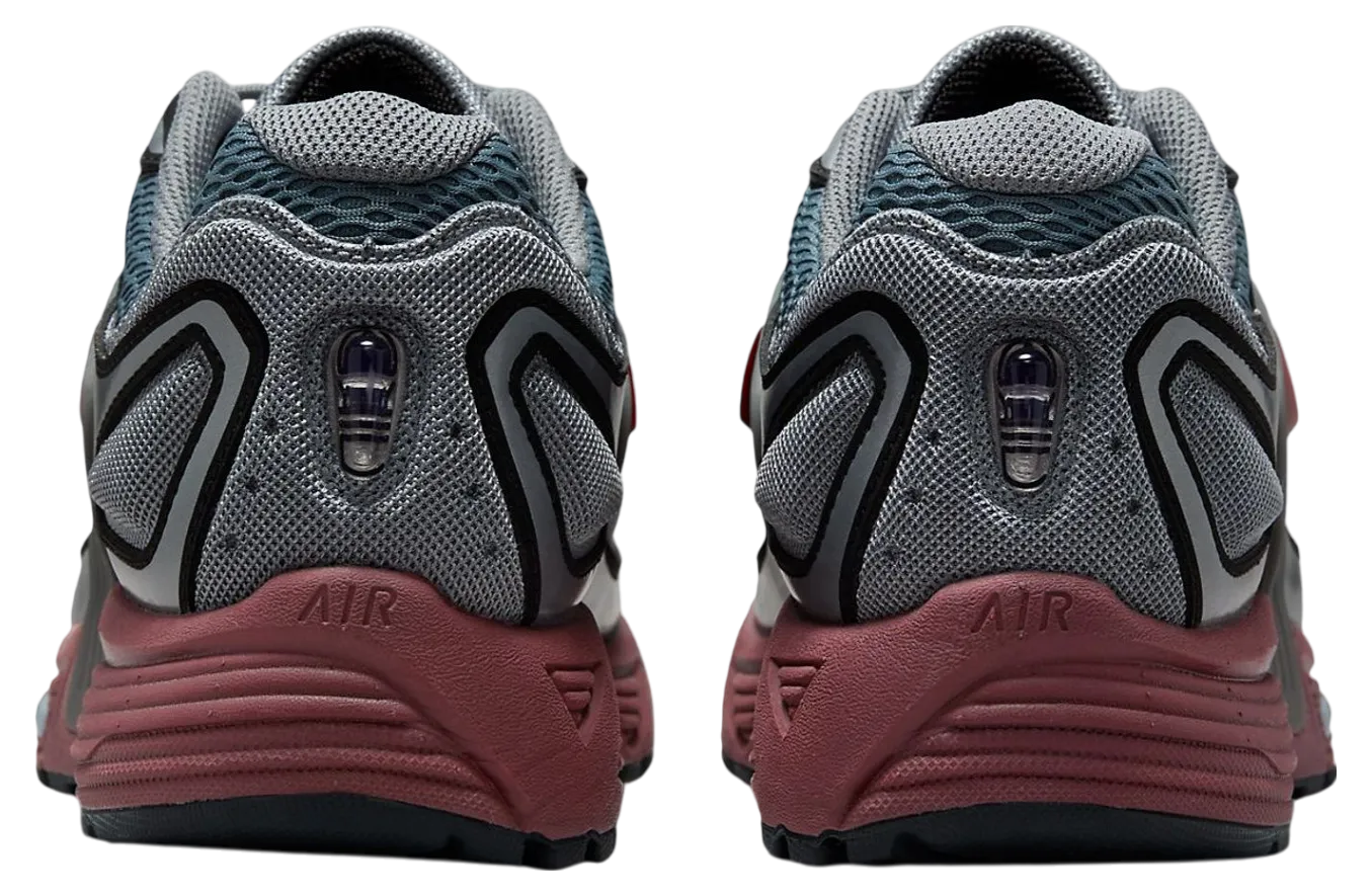 nike pegasus wave cool grey dark team red 3