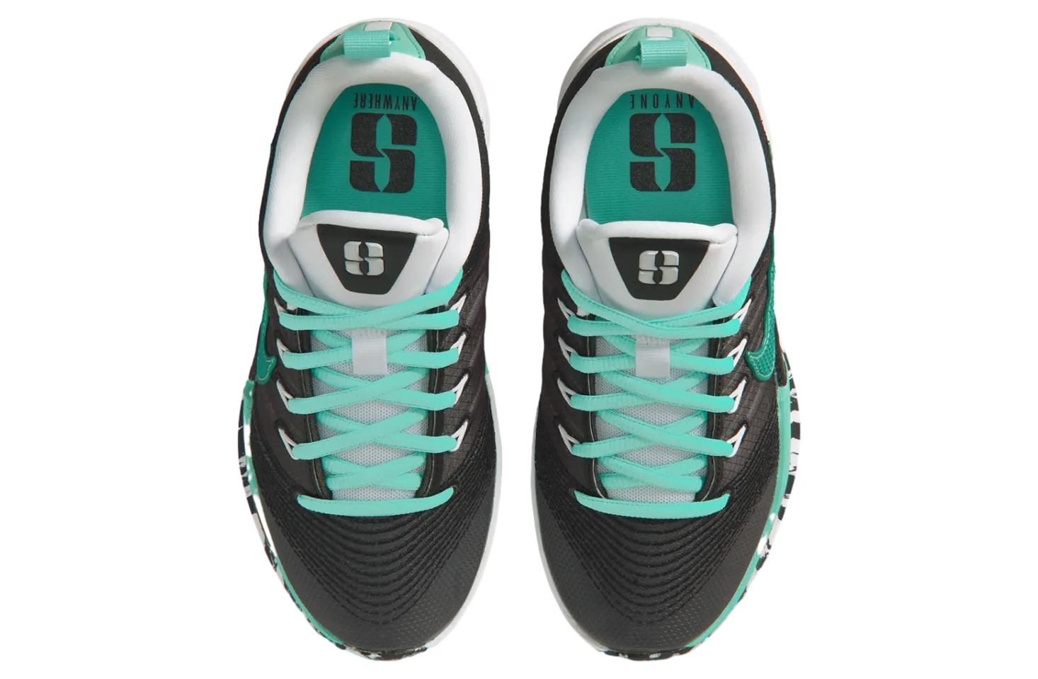 nike sabrina 3 gs black mint 1