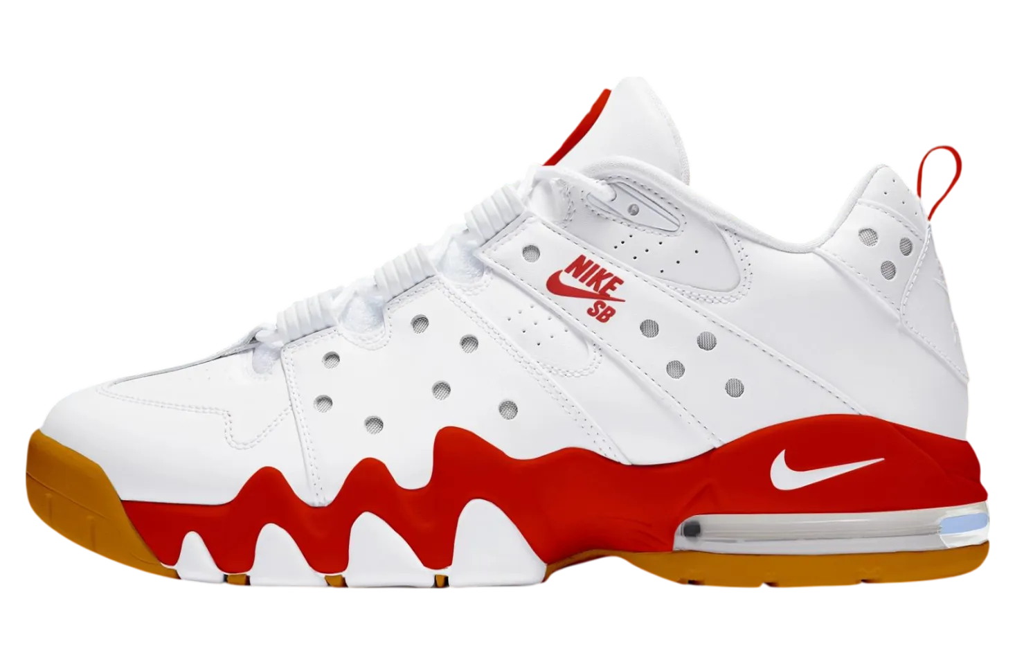nike sb air max2 cb 94 low white varsity red