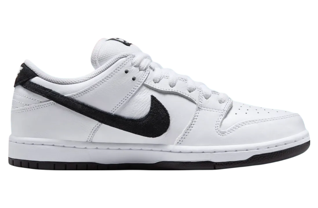 nike sb dunk low white black 1