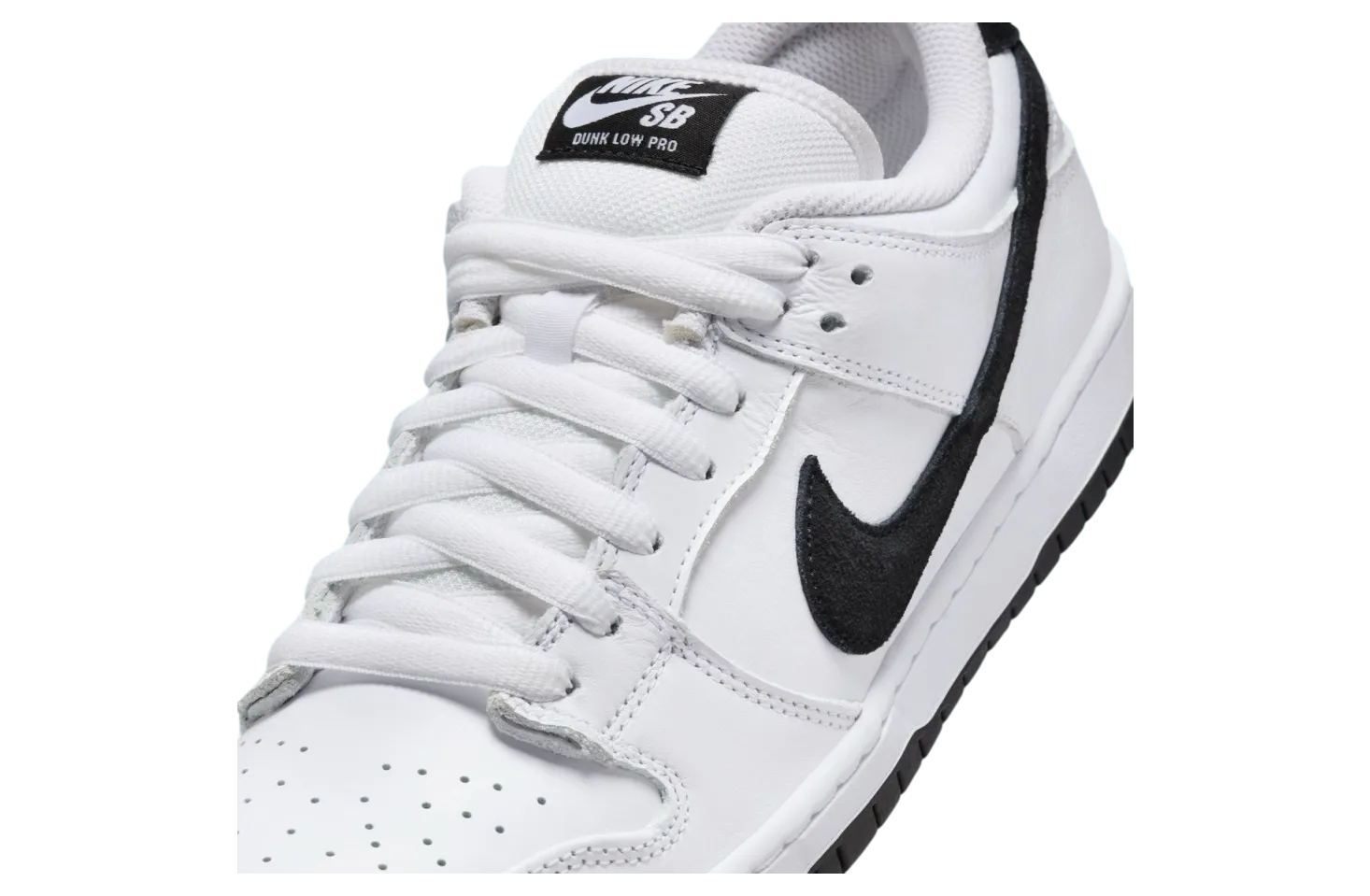 nike sb dunk low white black 5
