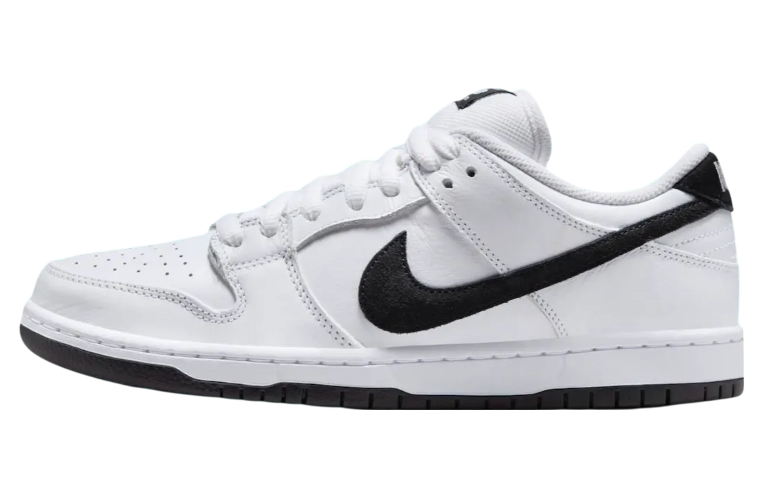 nike sb dunk low white black