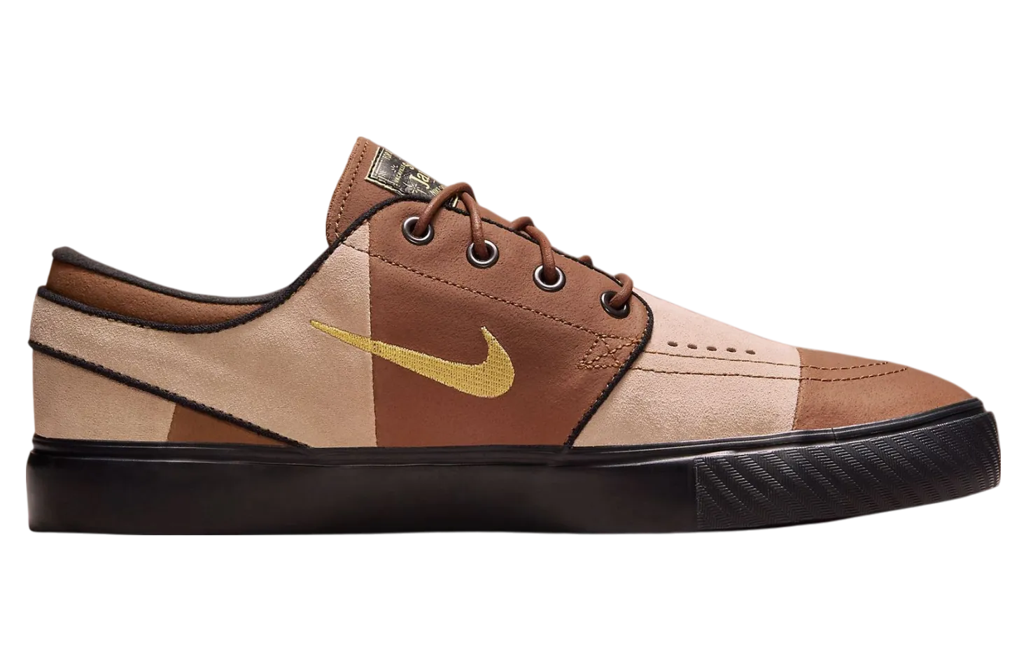 nike sb janoski checkerboard light british tan 1