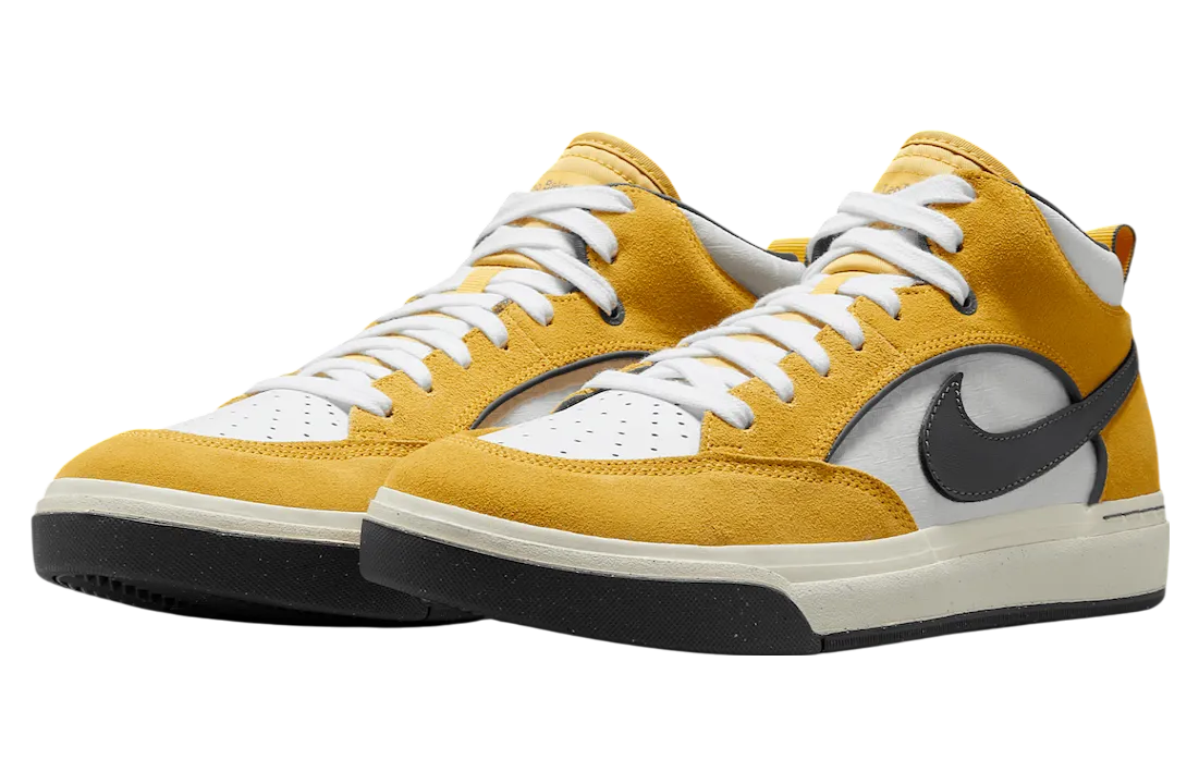 nike sb react leo university gold white 0