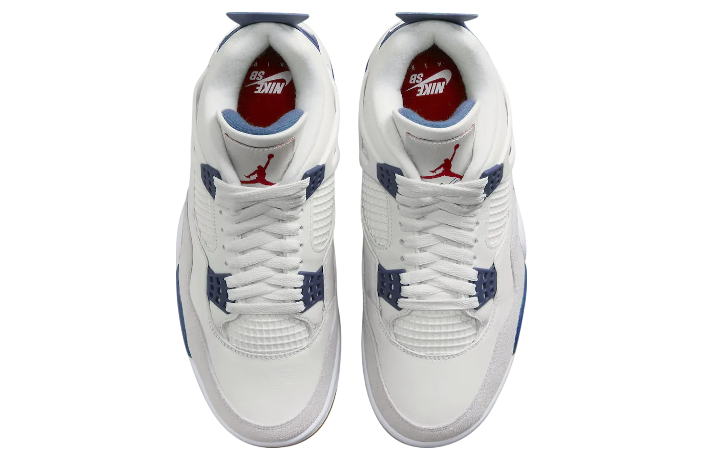 nike sb x air jordan 4 navy 2