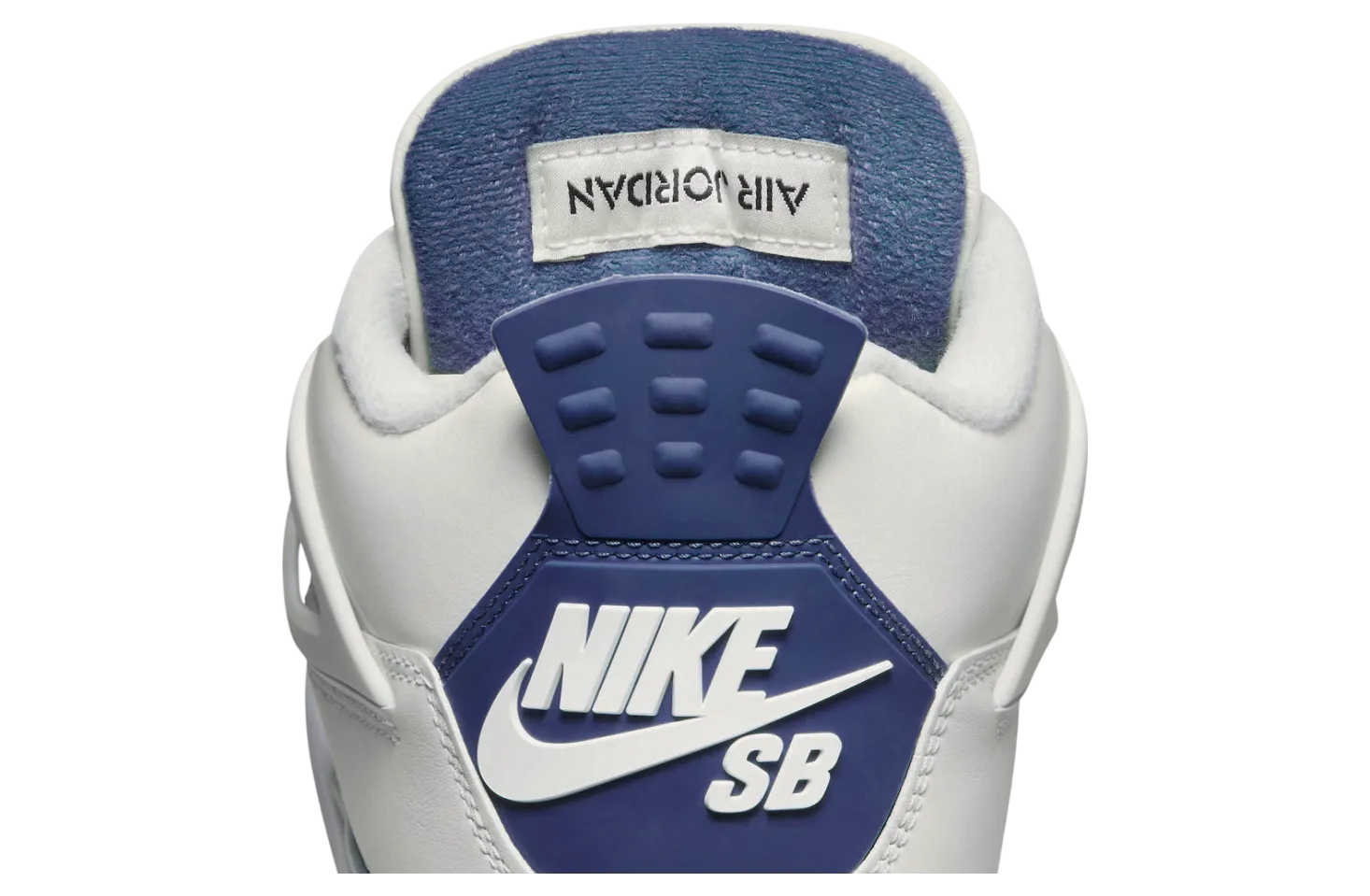 nike sb x air jordan 4 navy 4