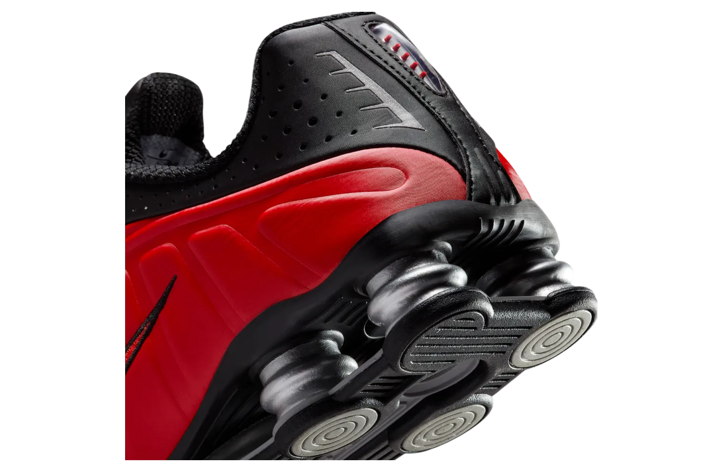 nike shox r4 black red 5