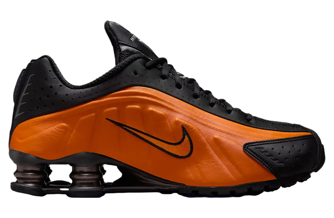 nike shox r4 bright ceramic black metallic 0