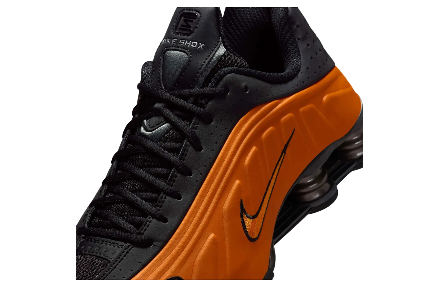 nike shox r4 bright ceramic black metallic 3