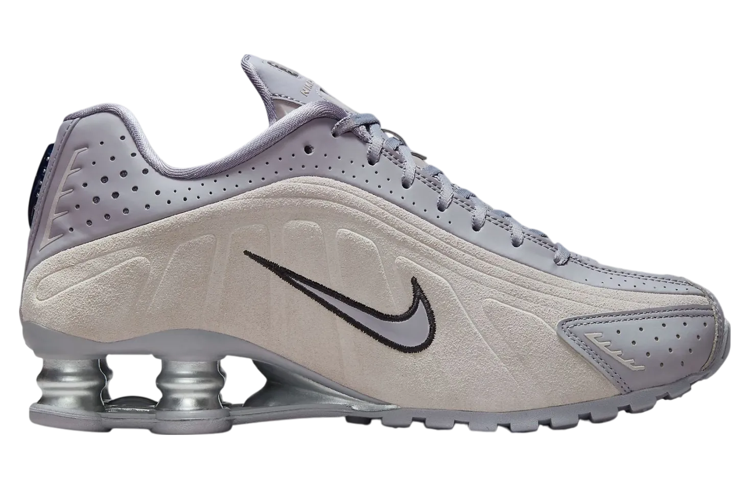 nike shox r4 cement grey blue tint 1