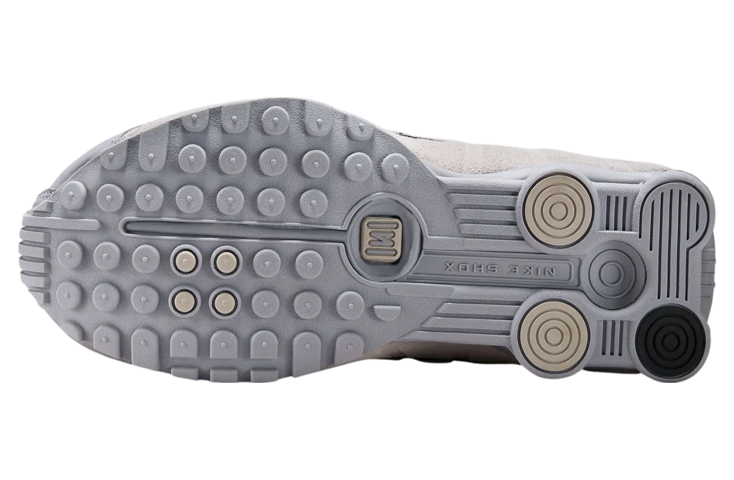 nike shox r4 cement grey blue tint 4