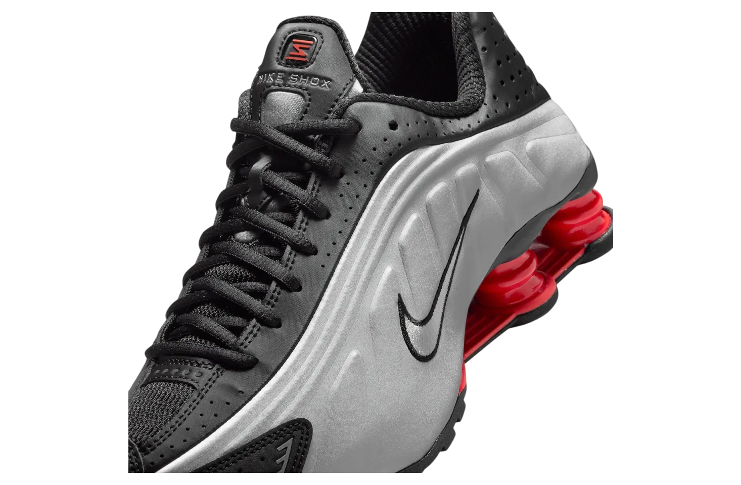 nike shox r4 og black light crimson 5
