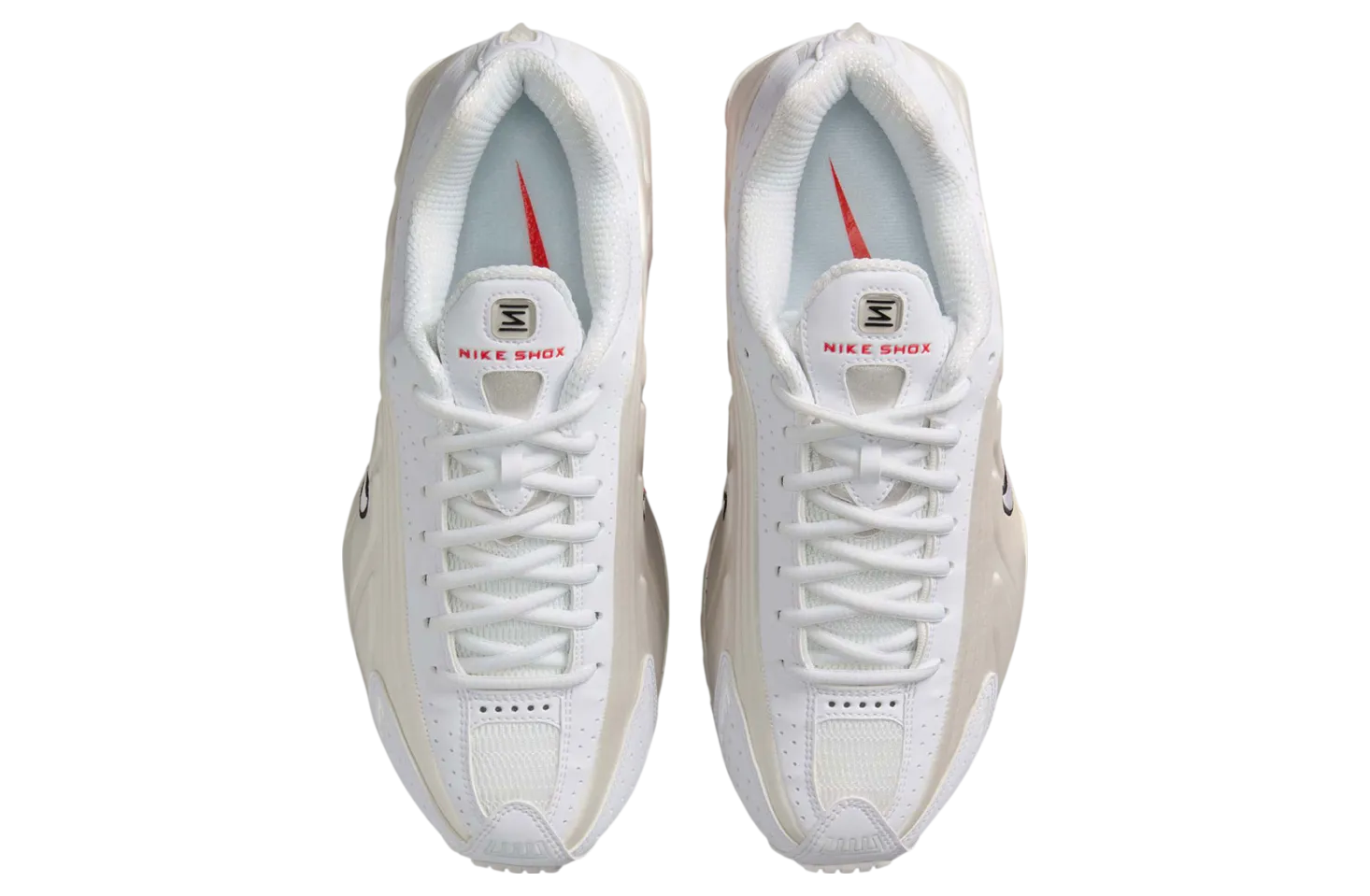 nike shox r4 sail crimson 2