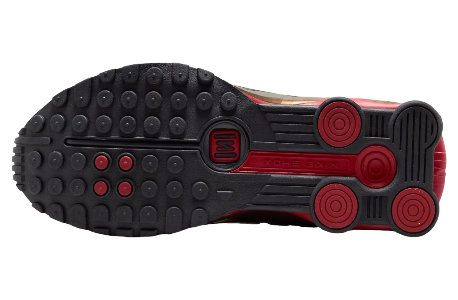 nike shox r4 team crimson black 6