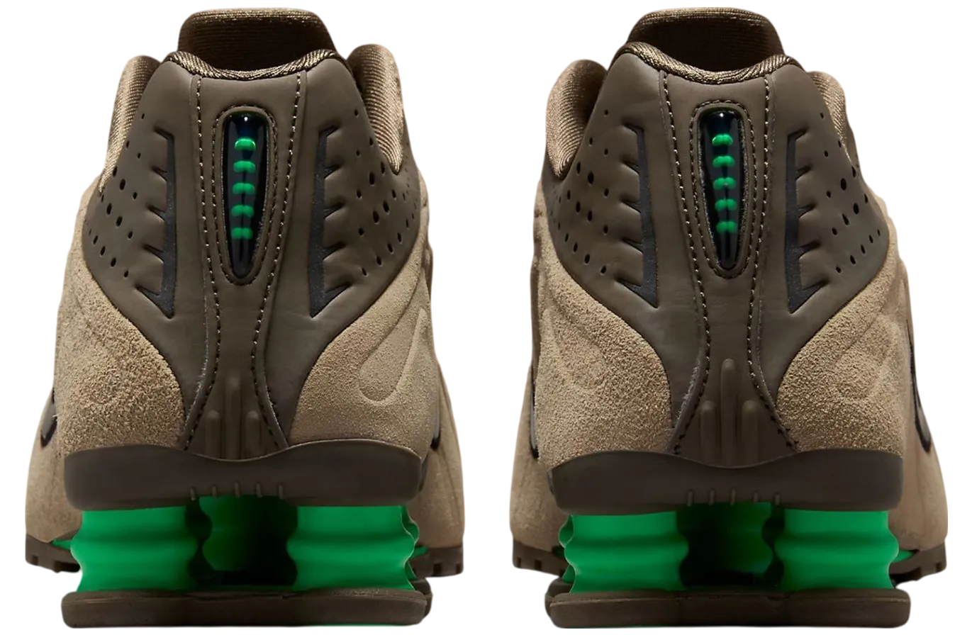 nike shox r4 wmns olive khaki 3