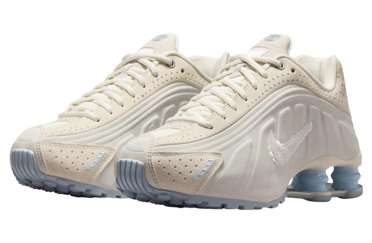 nike shox r4 wmns pale ivory light orewood brown 0