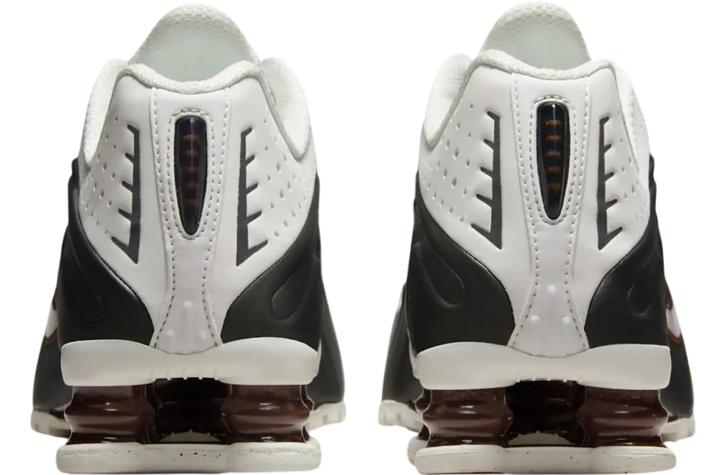 nike shox r4 wmns sail black fauna brown 3
