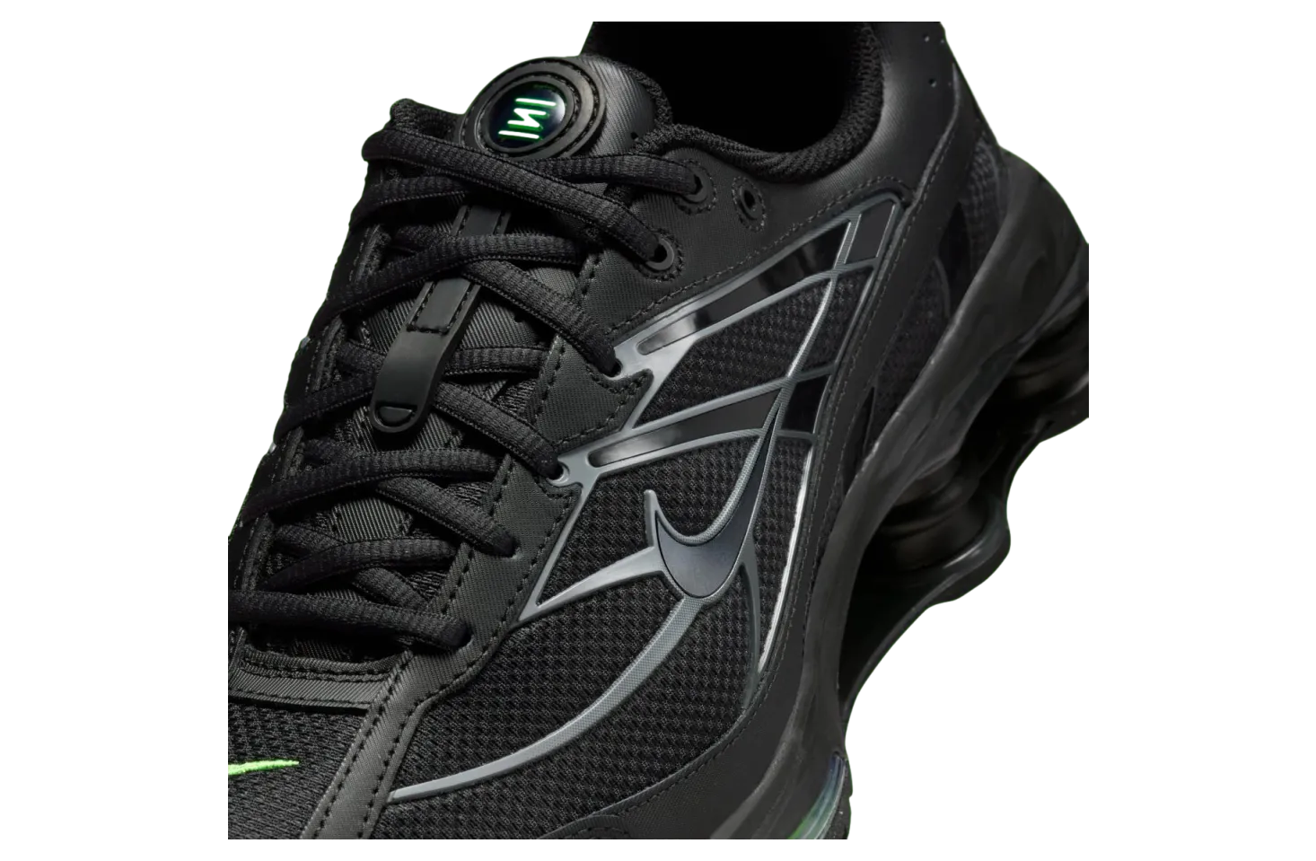 nike shox ride 2 black metallic dark grey 0