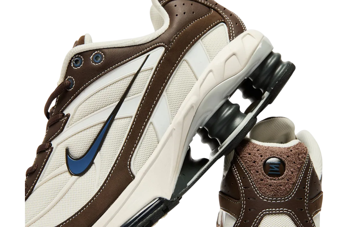 nike shox ride 2 summit white baroque brown 1