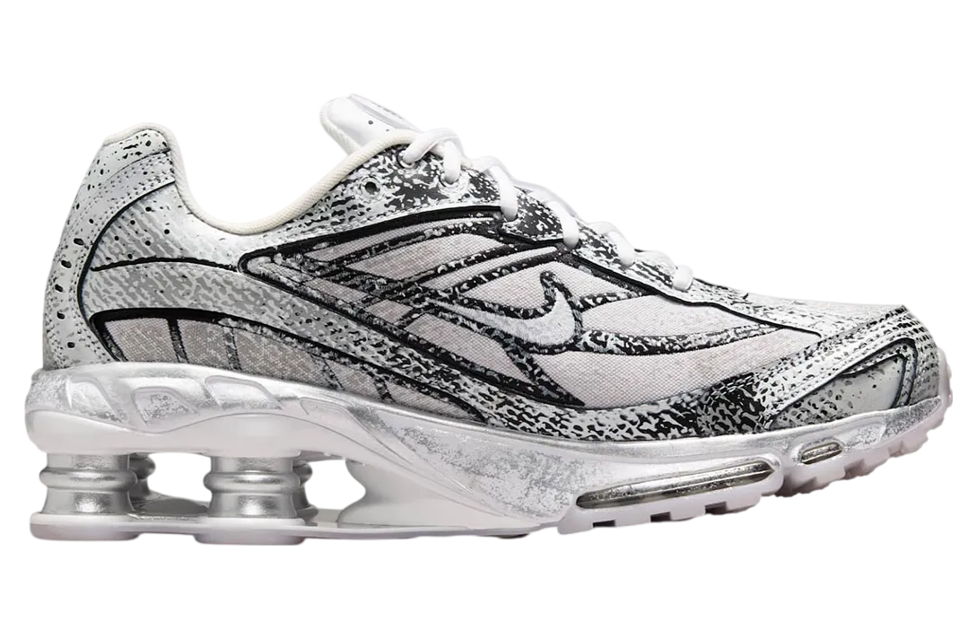 nike shox ride 2 white metallic platinum 1