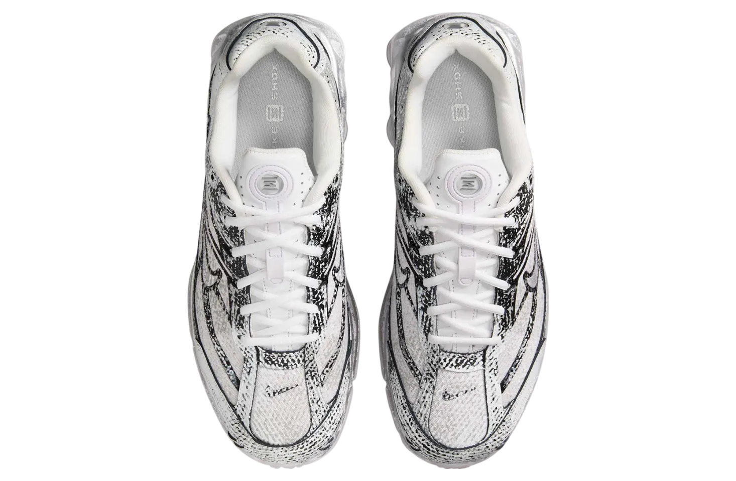 nike shox ride 2 white metallic platinum 2