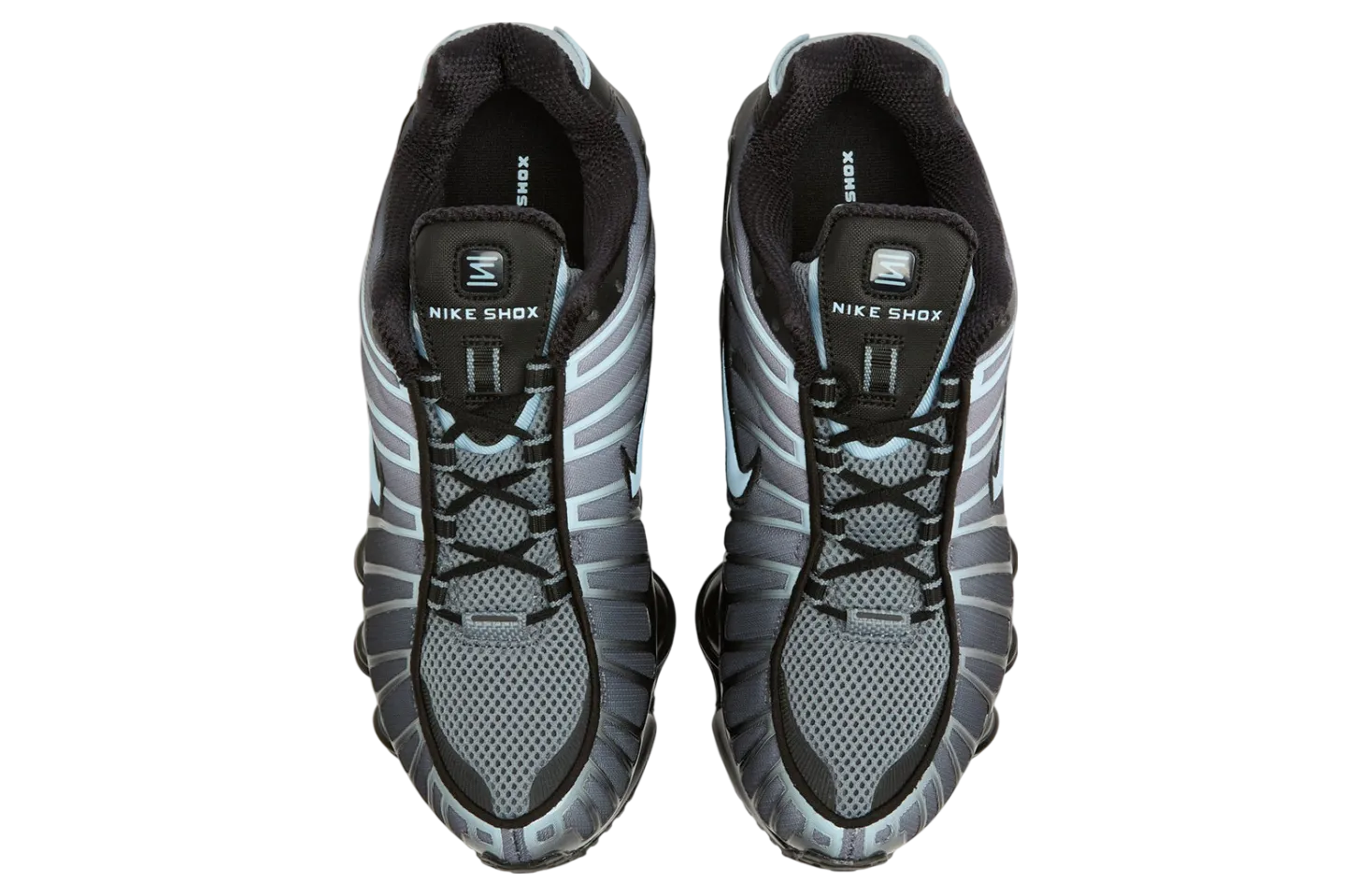 nike shox tl black celestine blue 0