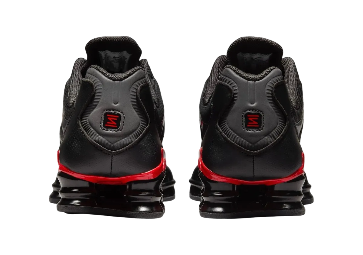 nike shox tl black university red 3