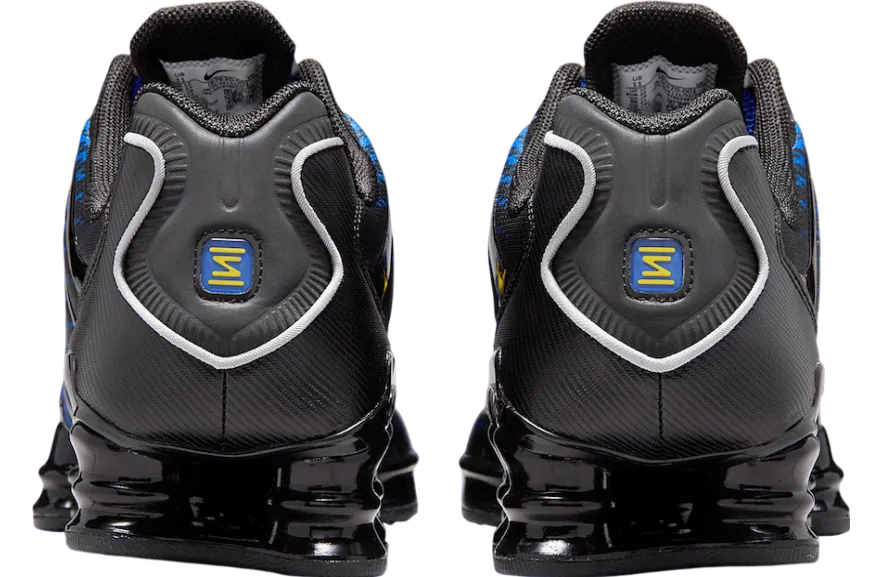 nike shox tl black varsity maize 3