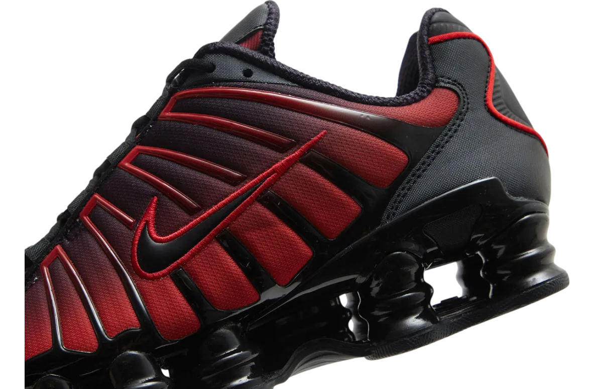 nike shox tl university red black 4