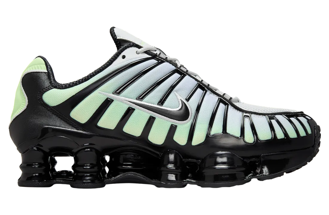 nike shox tl vapor green black 0