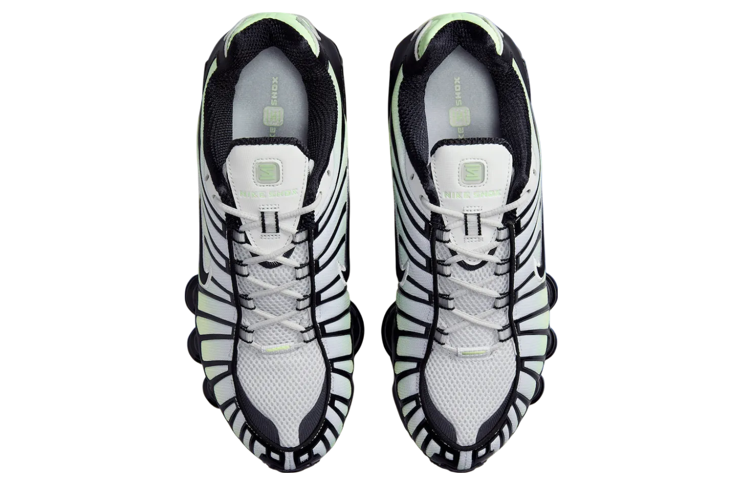 nike shox tl vapor green black 3