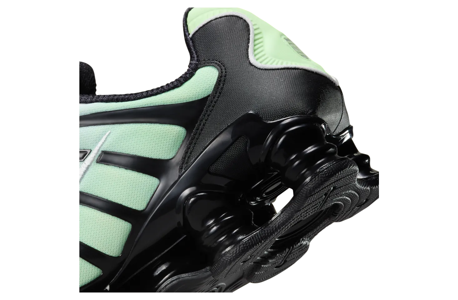 nike shox tl vapor green black 6