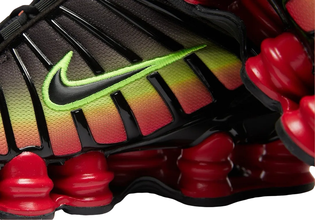 nike shox tl volt fire red 3