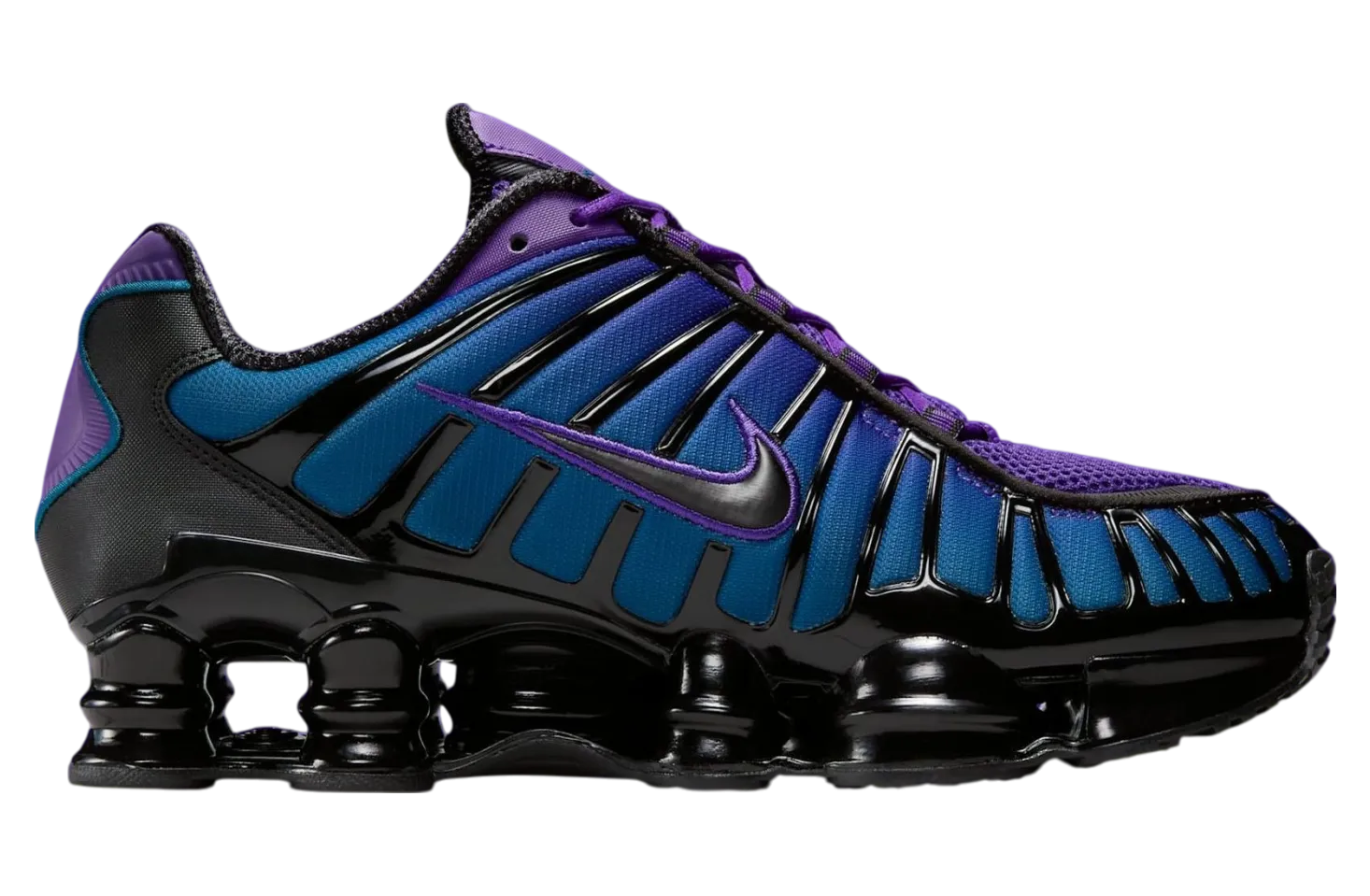 nike shox tl voltage purple blue force 1