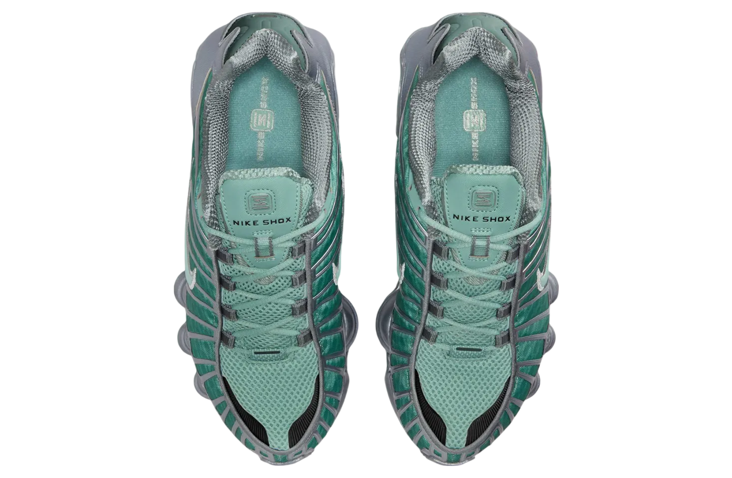 nike shox tl wmns cannon metallic silver 1