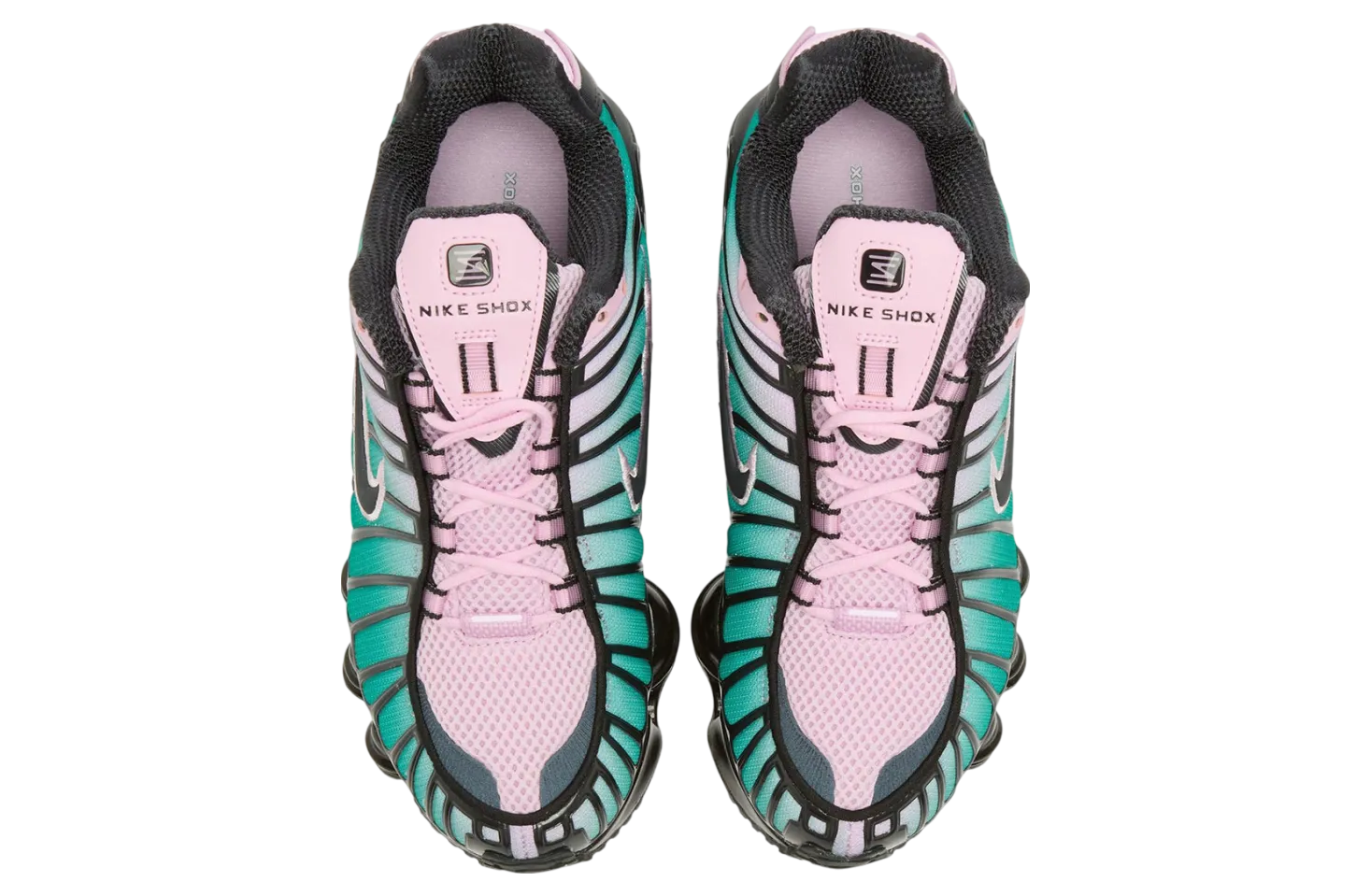 nike shox tl wmns light arctic pink neptune green 0