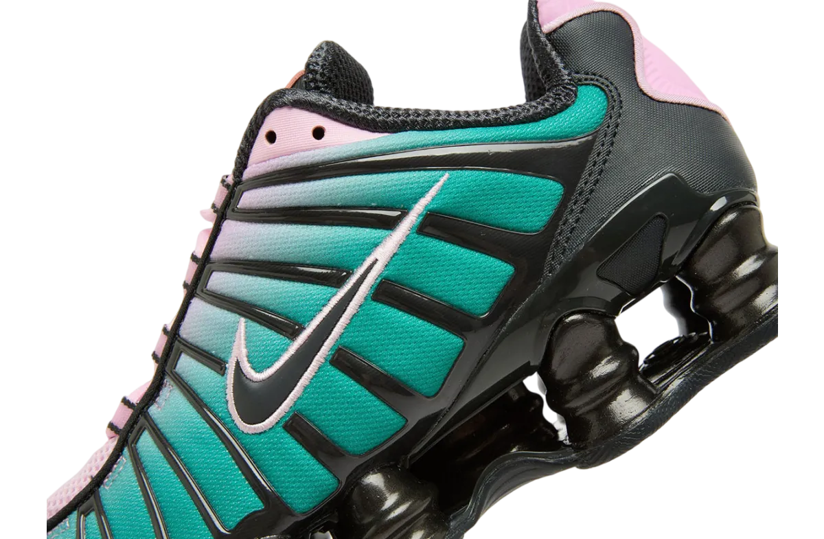 nike shox tl wmns light arctic pink neptune green 3