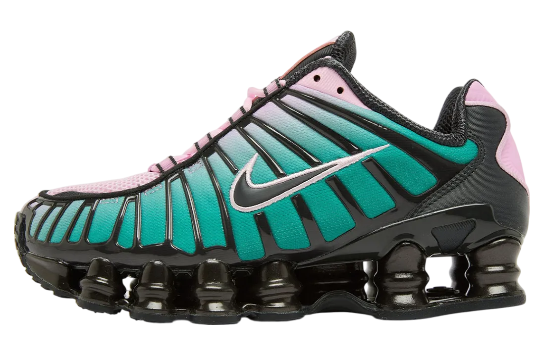 nike shox tl wmns light arctic pink neptune green