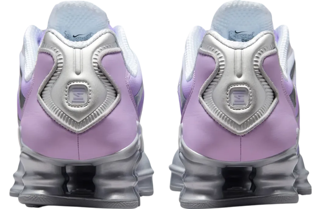 nike shox tl wmns metallic silver purple fade 3