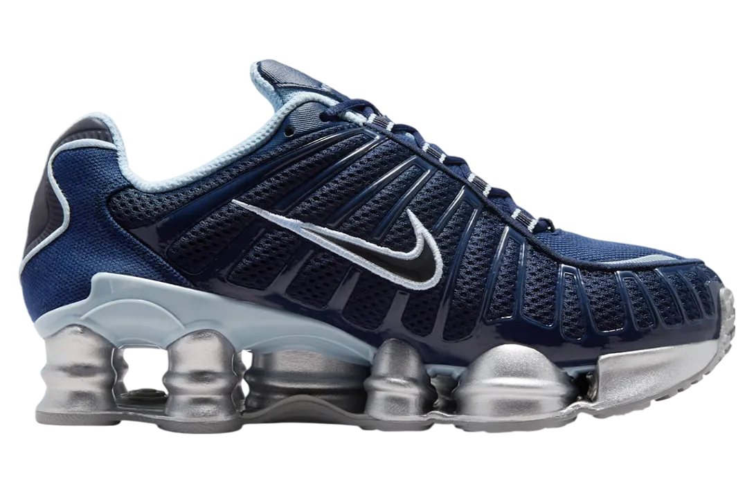 nike shox tl wmns obsidian metallic platinum 0