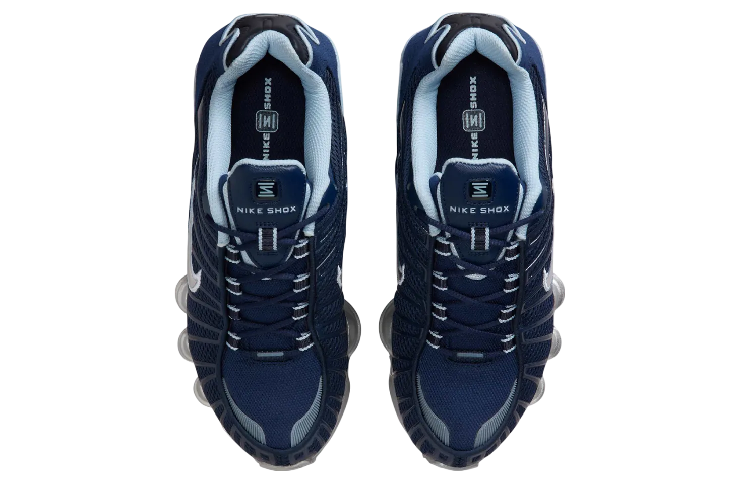 nike shox tl wmns obsidian metallic platinum 1