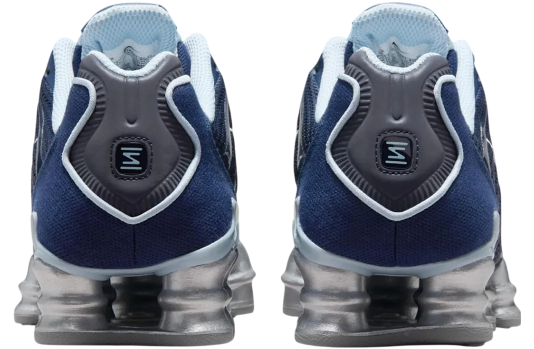 nike shox tl wmns obsidian metallic platinum 2