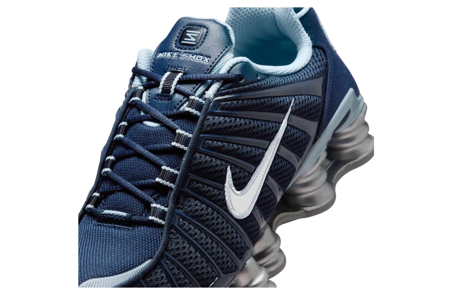 nike shox tl wmns obsidian metallic platinum 4