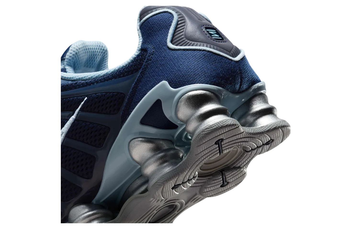 nike shox tl wmns obsidian metallic platinum 5